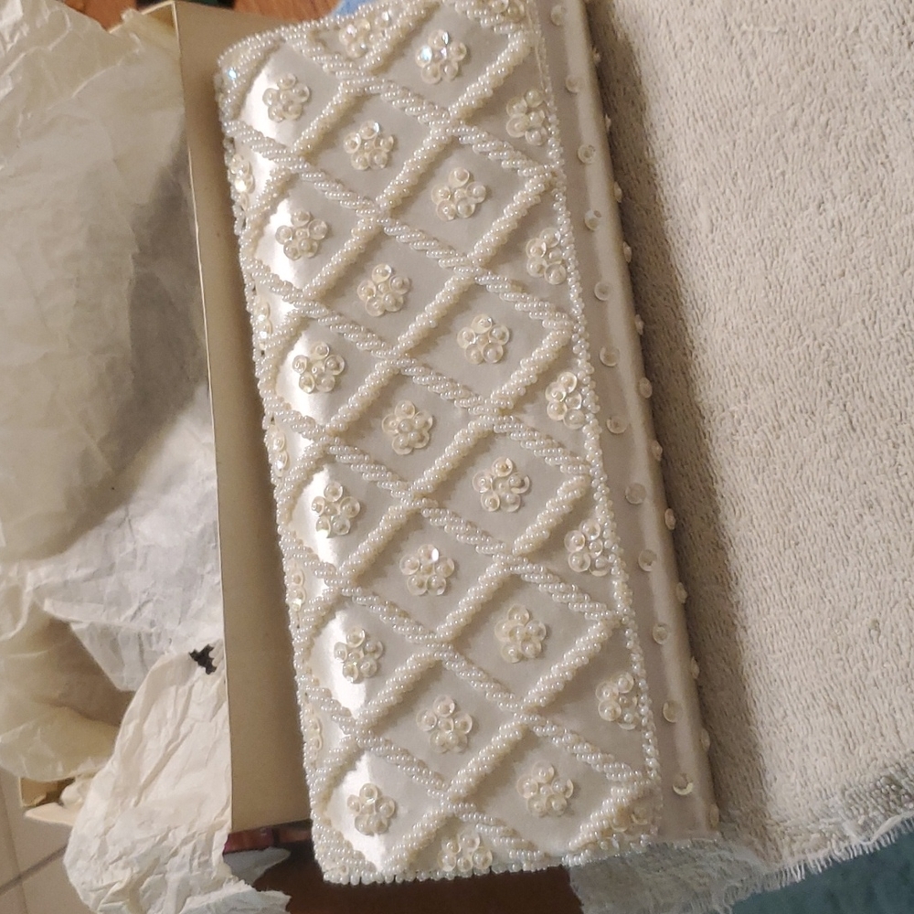 Hand Made Crown Colony Hong Kong Clutch